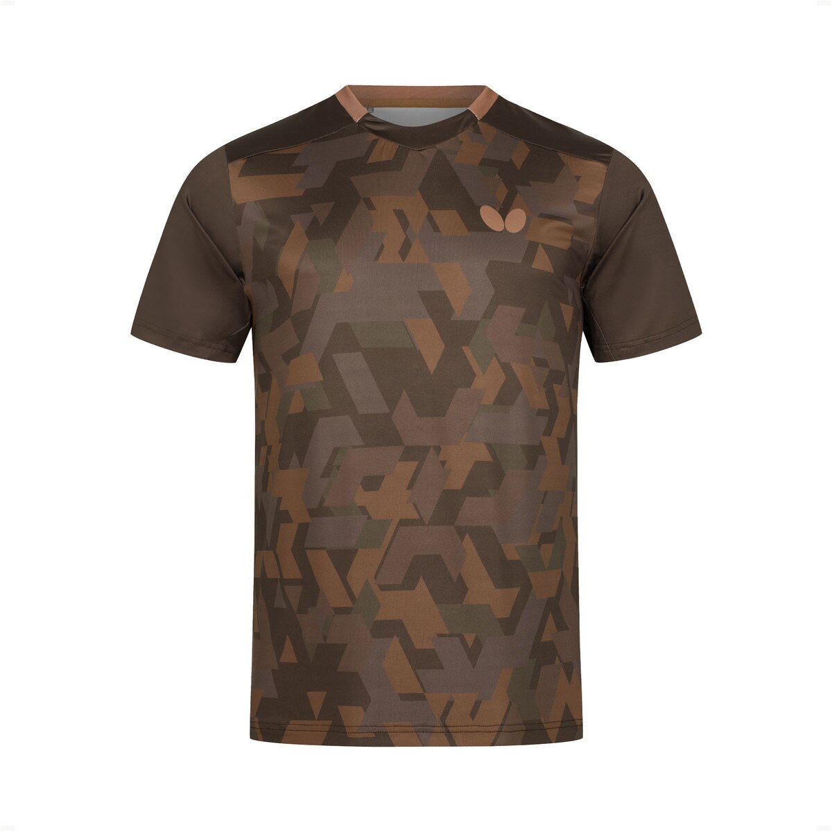 Butterfly Ageo Shirt - Bronze - Front